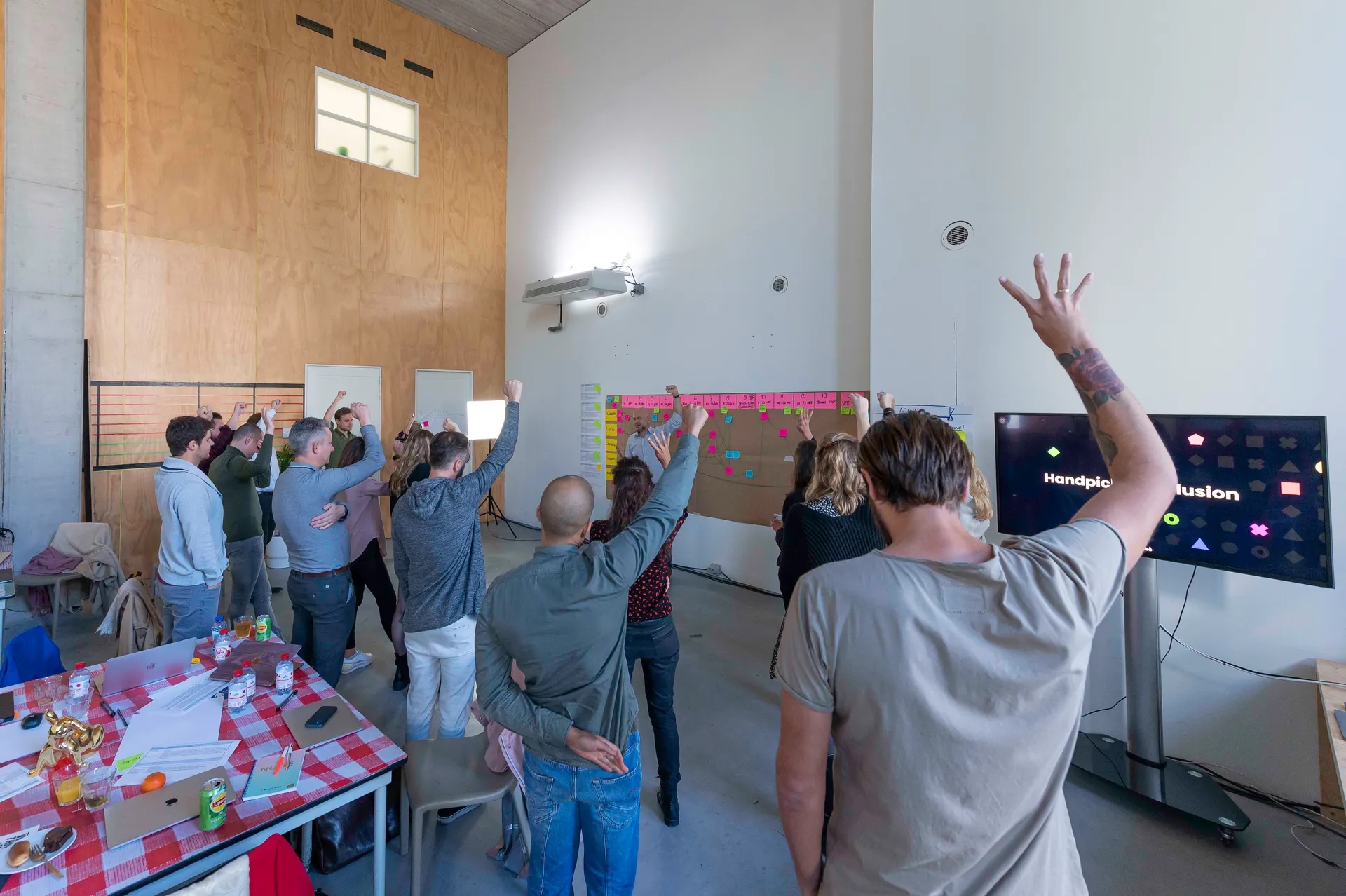 Samen met experts aan het werk
